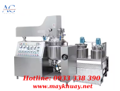 Hướng dẫn vận hành máy nhũ hóa chân không