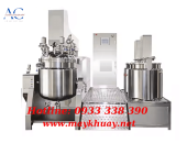 Hướng dẫn vệ sinh máy nhũ hóa chân không