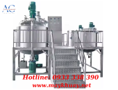 Kinh nghiệm lựa chọn máy nhũ hóa chân không