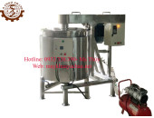 Máy nhũ hóa cánh quét kết hợp bồn gia nhiệt mỹ phẩm 300 lít