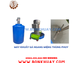 Máy khuấy nước rửa chén gá ngang miệng thùng phuy
