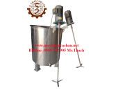 Máy khuấy chất lỏng kẹp thùng