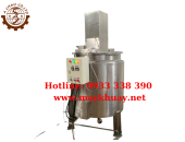 Quy trình sản xuất bồn khuấy mỹ phẩm chất lượng cao