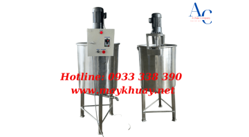 So sánh bồn khuấy công nghiệp có gia nhiệt và không gia nhiệt