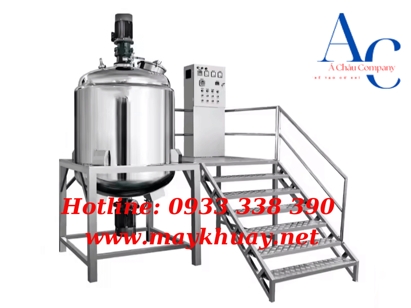 Gướng dẫn vận hành bồn khuấy gia nhiệt đúng cách
