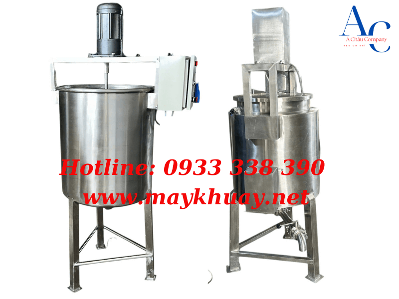 Trong ngành công nghiệp sản xuất, bồn khuấy công nghiệp là thiết bị không thể thiếu trong nhiều quy trình như trộn, hòa tan, đồng nhất hoặc phân tán nguyên liệu. Tuy nhiên, tùy thuộc vào đặc tính sản phẩm và yêu cầu kỹ thuật, doanh nghiệp có thể lựa chọn giữa bồn khuấy có gia nhiệt và bồn khuấy không gia nhiệt. Mỗi loại bồn khuấy đều có những đặc điểm, ưu nhược điểm và phạm vi ứng dụng riêng biệt.