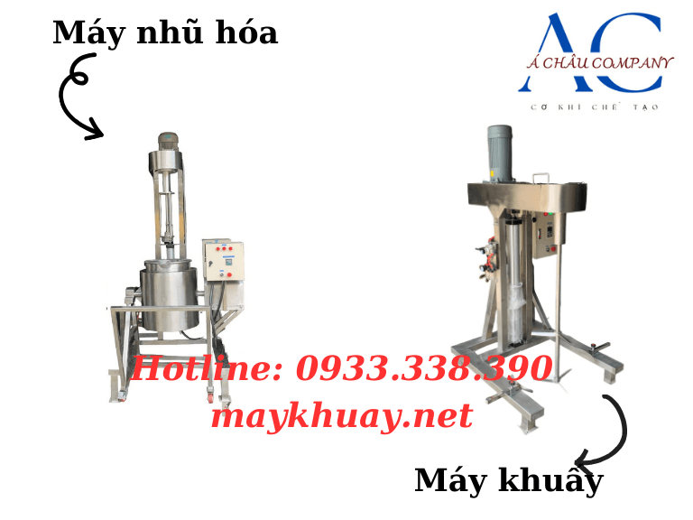 Sự khác nhau giữa máy nhũ hóa mỹ phẩm và máy khuấy mỹ phẩm