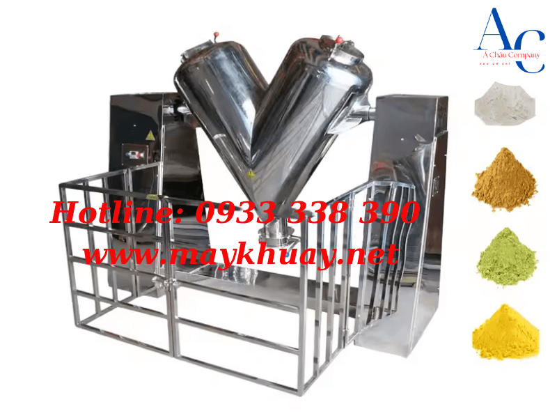 Máy Trộn Bột Chữ V Thực Phẩm