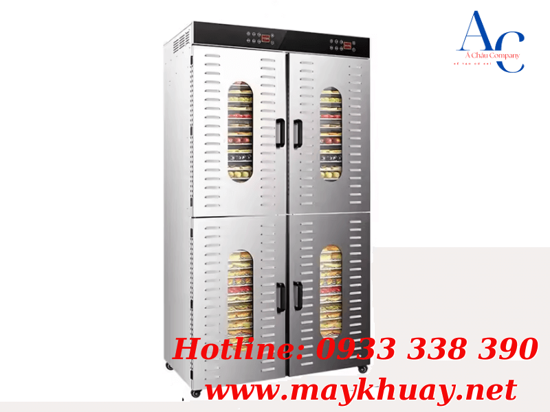 Tủ sấy thực phẩm công nghiệp 80 khay