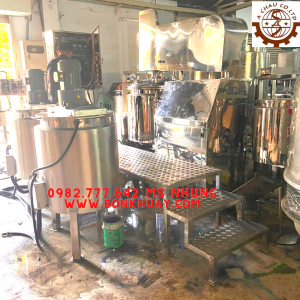 bồn khuấy hút chân không