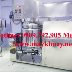 Máy khuấy nhũ hóa hút chân không mỹ phẩm