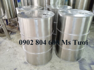 Thùng phuy inox