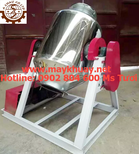 máy trộn bột khô lập phương
