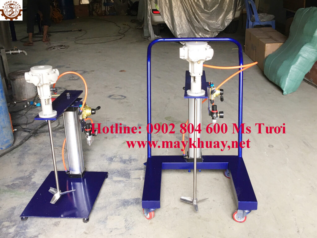 máy khuấy khí nén