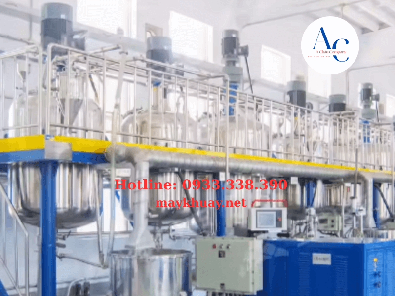 Hệ thống bồn nhũ hóa thực phẩm