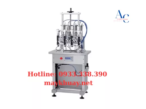 Máy chiết rót nước hoa 4 vòi bán tự động