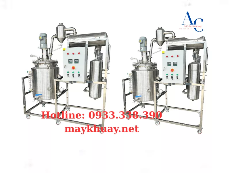 Máy chưng cất tinh dầu xả