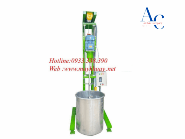 Máy khuấy trộn phân bón nâng hạ tời điện