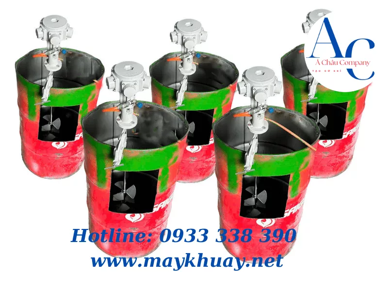 Máy khuấy sơn khí nén