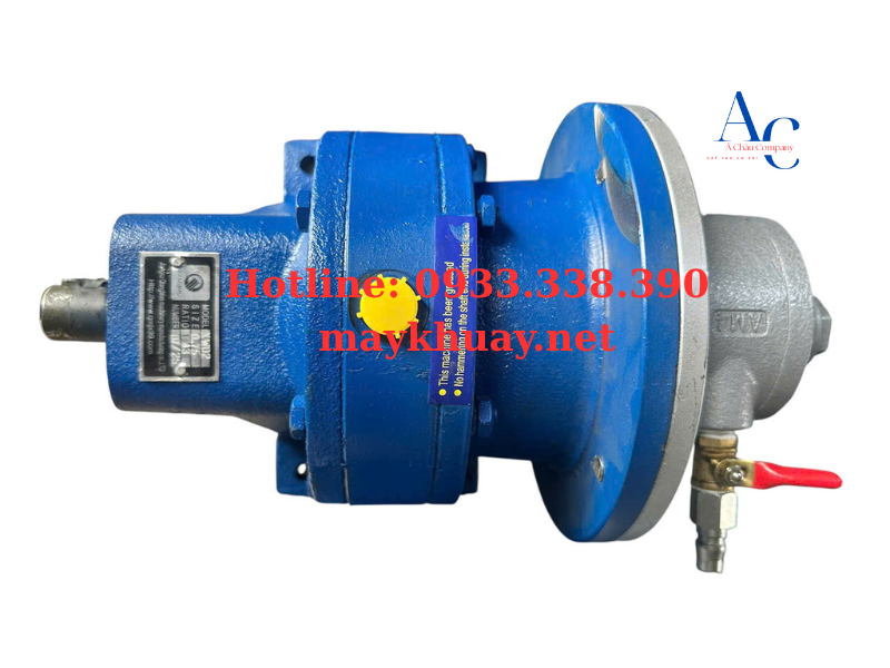 Motor khí nén Tonson kèm hộp số giảm tốc