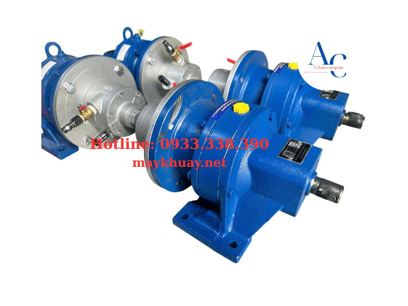 Motor khí nén giảm tốc