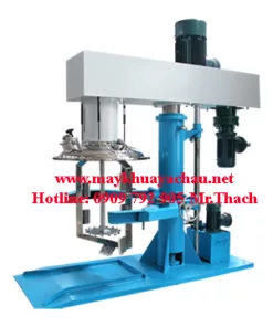 Máy khuấy sơn kết hợp 2 cánh