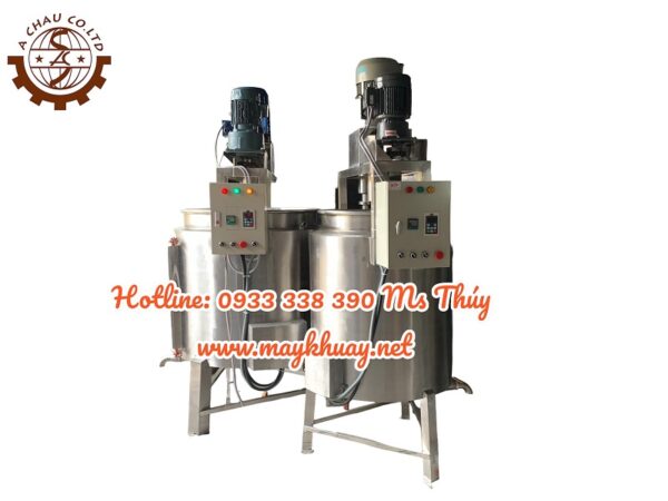 Bồn đồng hóa gia nhiệt 500 lít