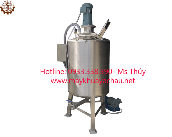 Bồn khuấy công nghiệp kết hợp bơm hút chân không
