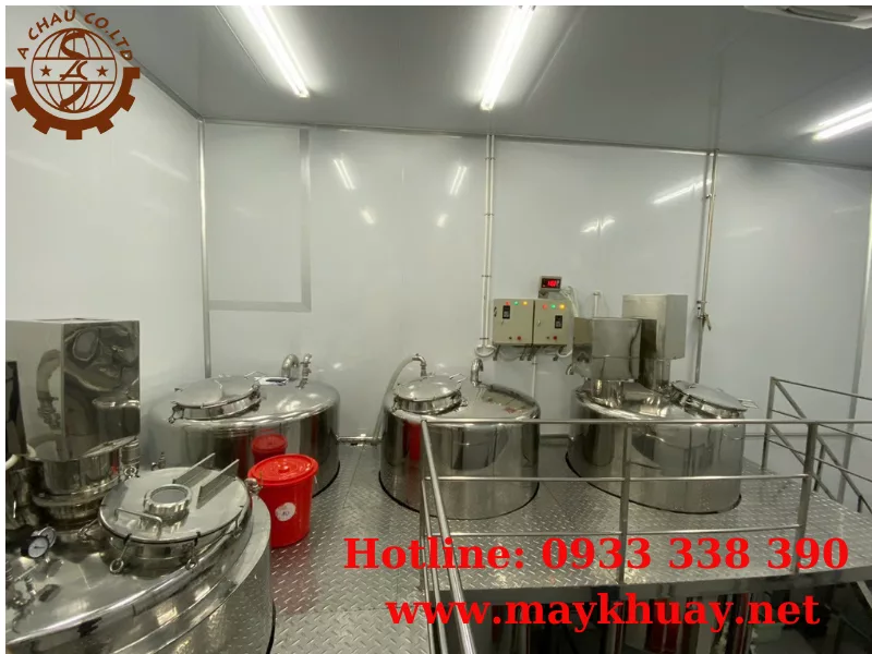 bồn khuấy hóa chất