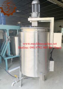 Bồn khuấy gia nhiệt hóa chất 200 lít