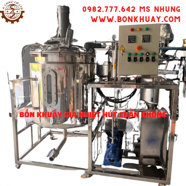 Bồn khuấy hút chân không