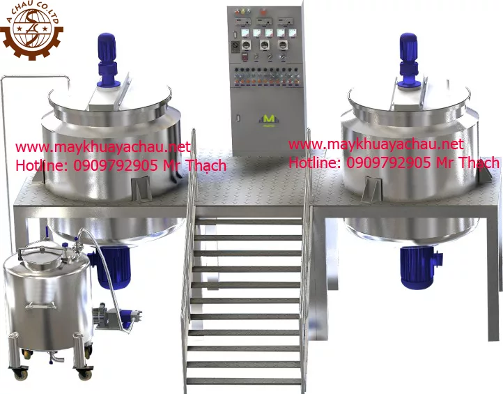 Bồn khuấy gia nhiệt mỹ phẩm