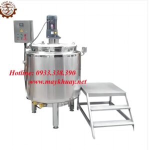 Bồn khuấy gia nhiệt kết hợp sàn thao tác