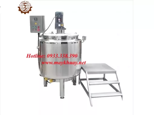Bồn khuấy gia nhiệt kết hợp sàn thao tác