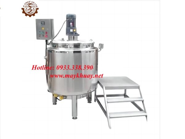 Bồn khuấy gia nhiệt kết hợp sàn thao tác