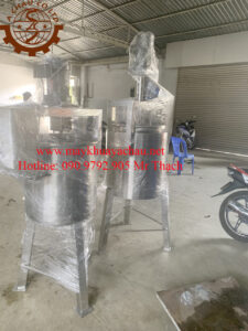 Bồn khuấy gia nhiệt nhũ hóa mỹ phẩm