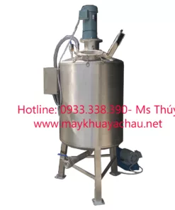 Bồn khuấy inox kết hợp bơm hút chân không