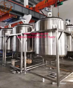Bồn khuấy kết hợp hệ thống cầu thang