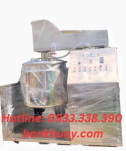 Bồn khuấy mỹ phẩm kết hợp nhũ hóa gia nhiệt và bơm hút chân không