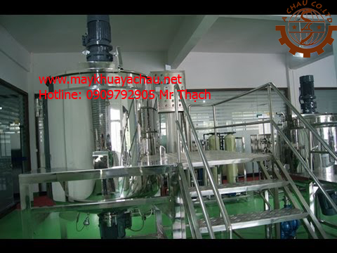 Bồn khuấy sơn giải nhiệt - Máy khuấy sơn