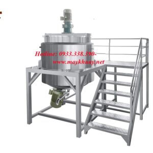 Bồn khuấy sơn kết hợp sàn thao tác