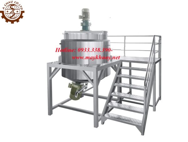 Bồn khuấy sơn kết hợp sàn thao tác