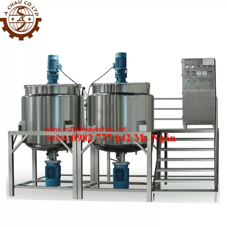 bồn khuấy công nghiệp. bồn khuấy trộn hóa chất