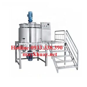 Bồn nhũ hóa đáy kết hợp cánh quét