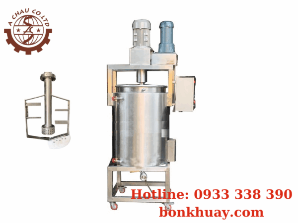 Bồn nhũ hóa cánh quét kết hợp gia nhiệt