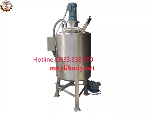 Bôn nhu hóa kết hợp bơm hút chân không