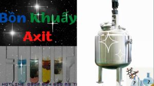 bồn khuấy axit