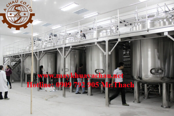 Hệ thống bồn khuấy công nghiệp AC-B-28