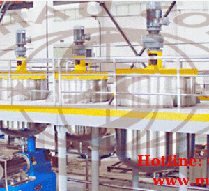 Hệ thống bồn khuấy sơn nội ngoại thất