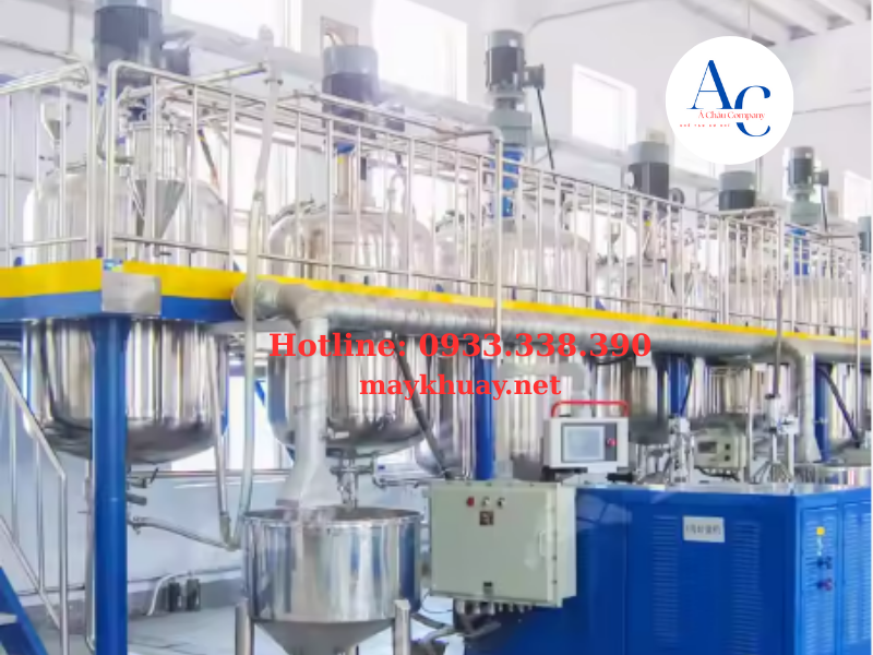 Hệ thống bồn khuấy sơn nước
